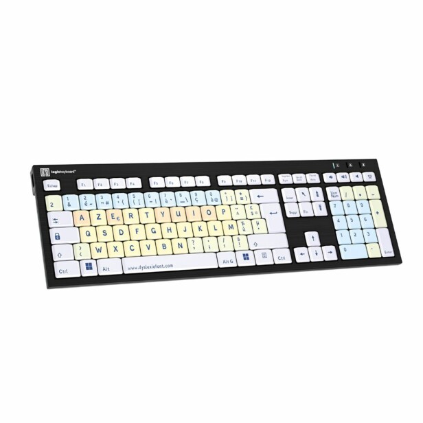 Clavier Dyslexie NERO Slimline